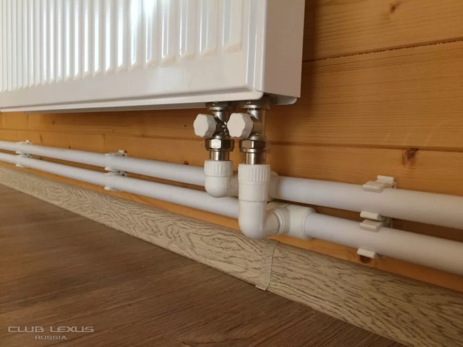 Отопление в частном доме из полипропиленовых труб