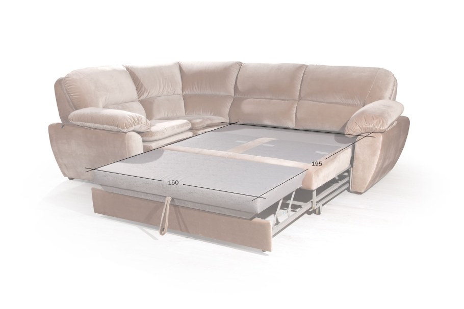 Диван угловой трансормер1800х1400