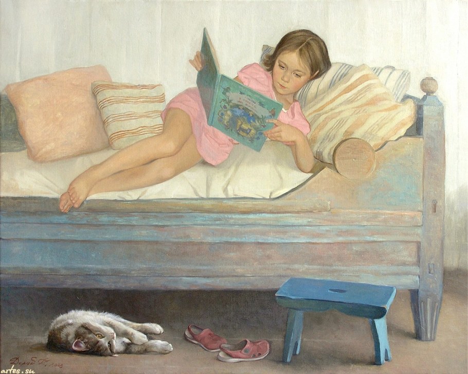 Художник Валентин Губарев картины женщина