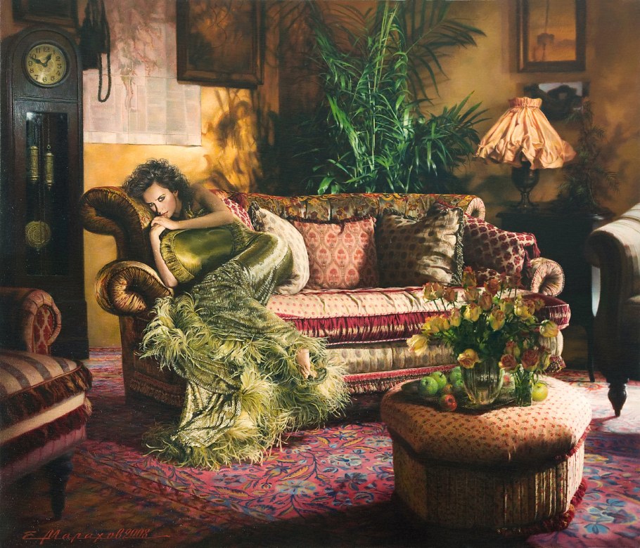 Рамон Касас юная декадентка