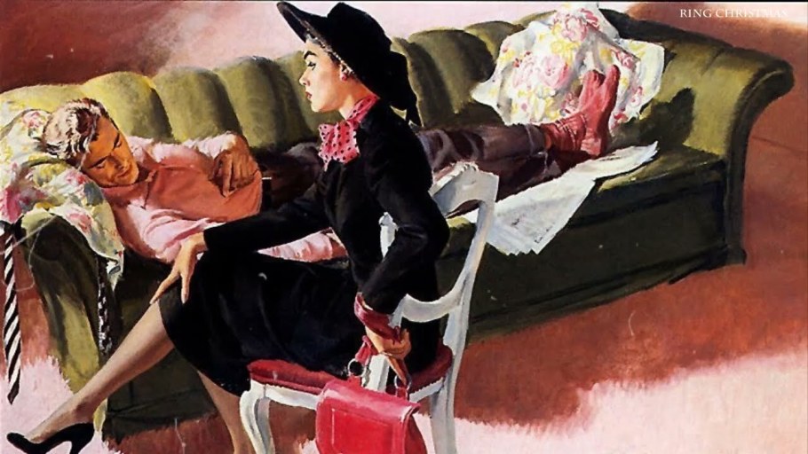 Художник Уолтер Мартин Баумхофер пин-ап