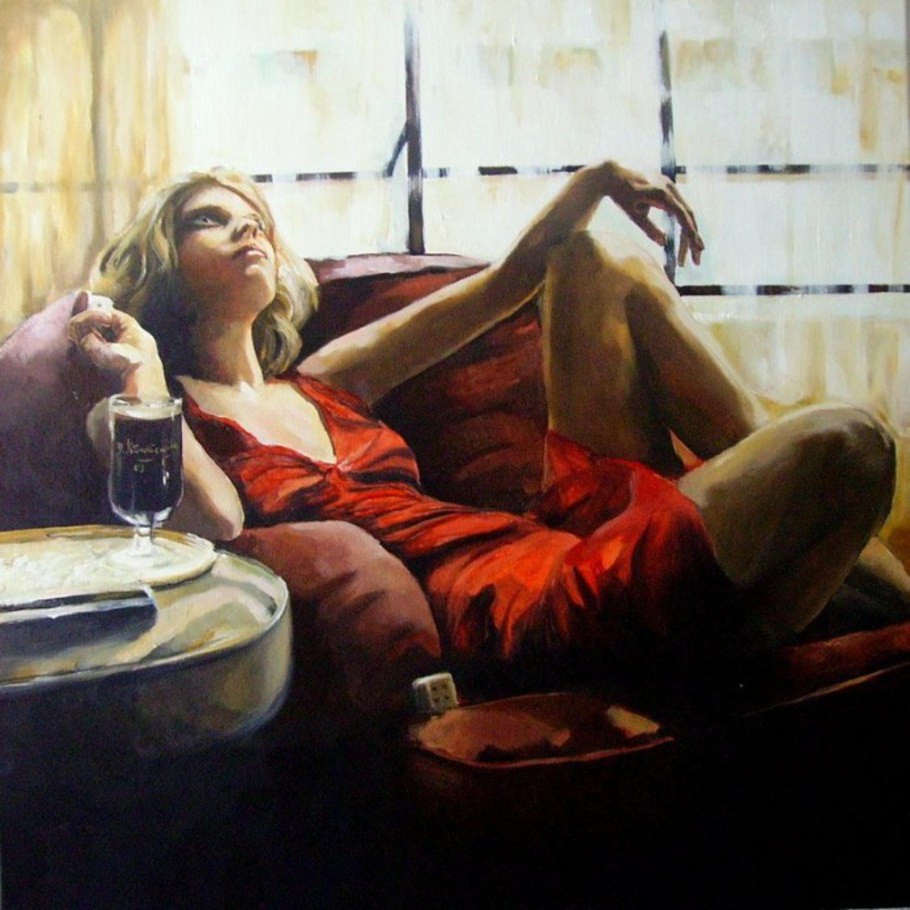 Диван в живописи