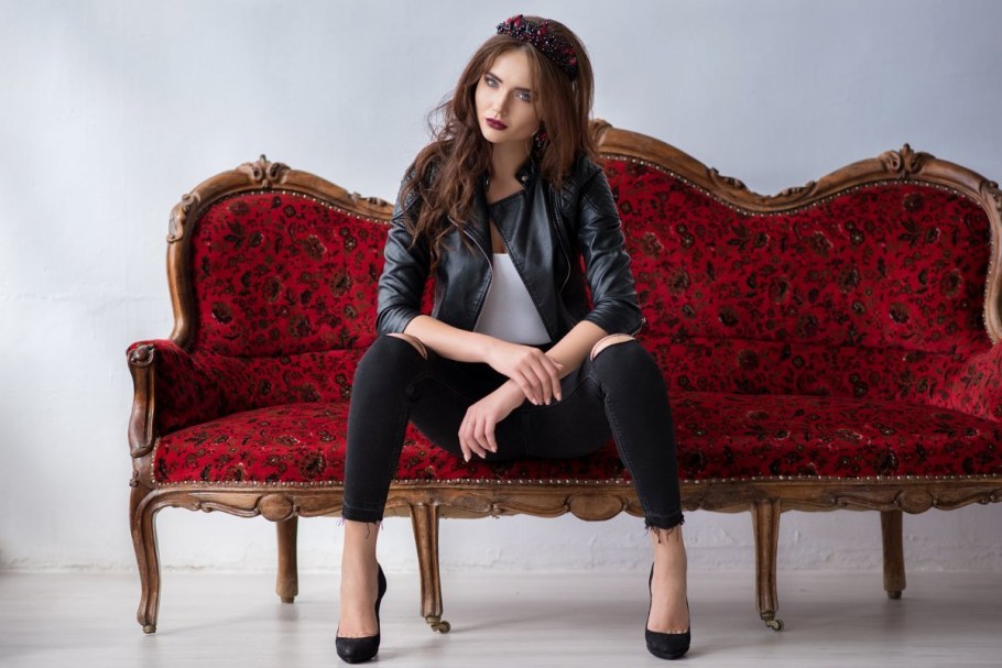 Фотосессия на диване