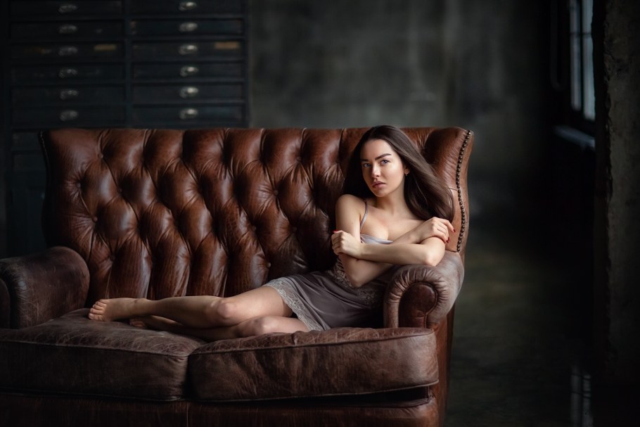 Алина Бармина фотомодель