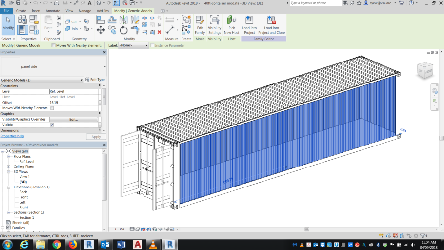 Контейнер 20 футов рефрижератор чертеж