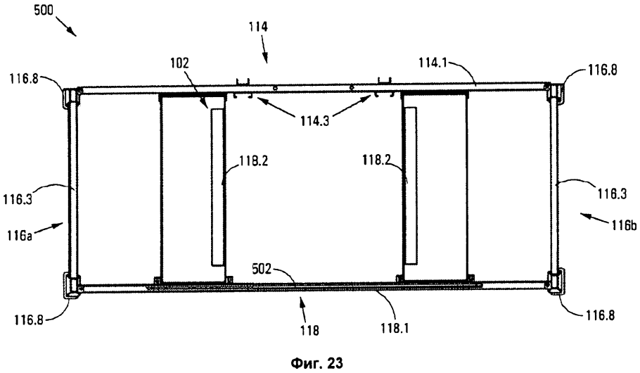 Контейнер чертеж для транспортировки