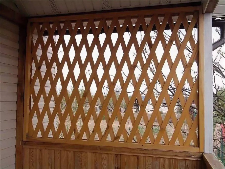 Решетка деревянная ( забор решетчатый, решетка для беседки).