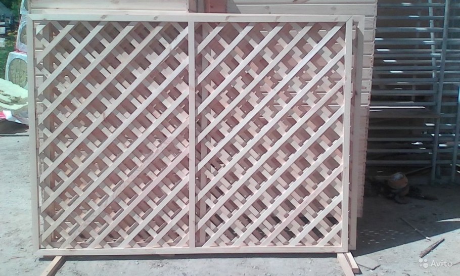 Решетка на веранду