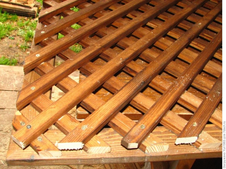 Решетка для беседки