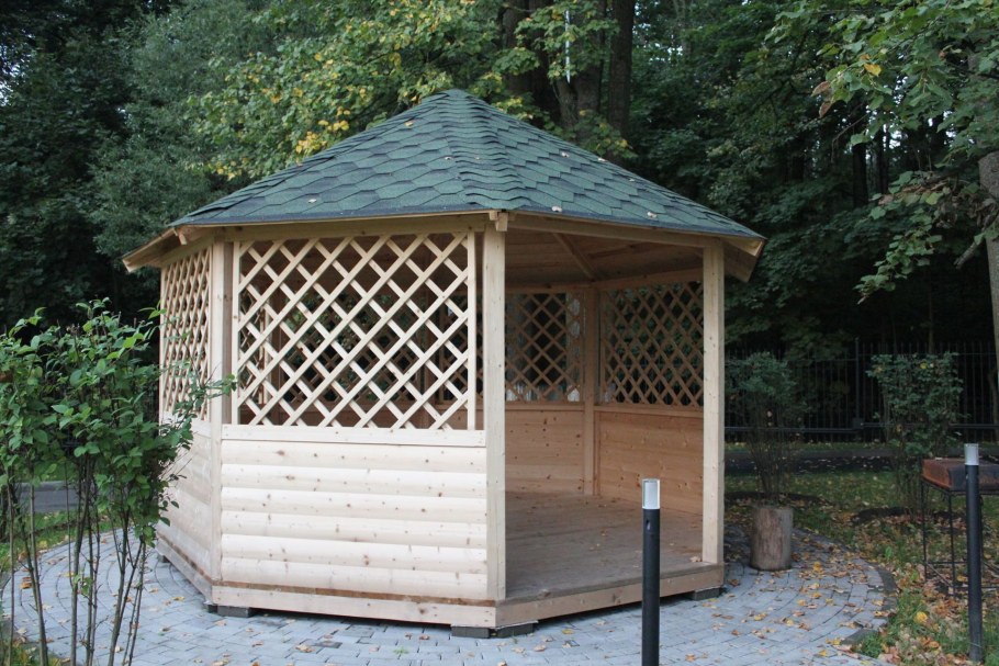 Ограждение беседки