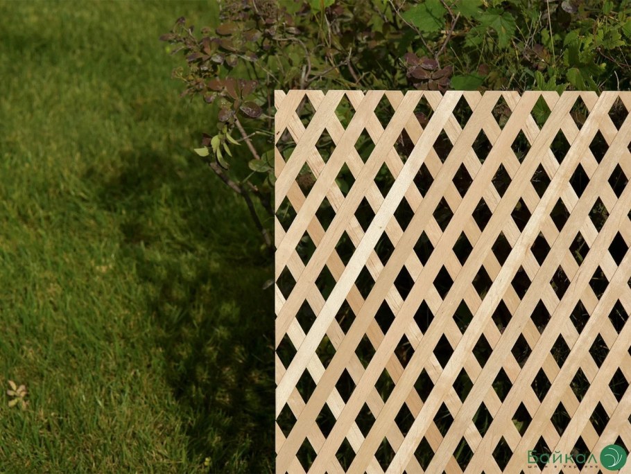Решётка(пергола,шпалера) деревянная 138*109