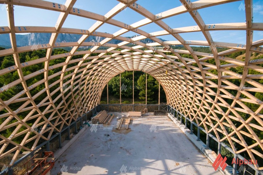 Кружально-сетчатые своды