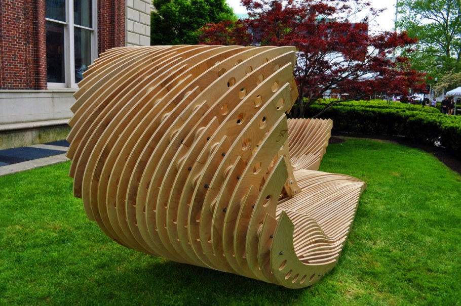 Арочные деревянные фермы