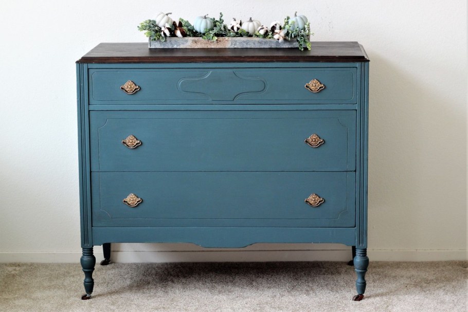 Тумба Румыния Винтаж перекраска красный