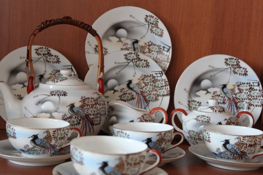 Сервиз чайный Япония Kutani