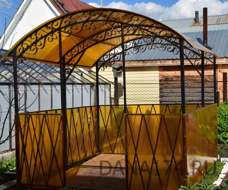 Пергола аркада пристройка