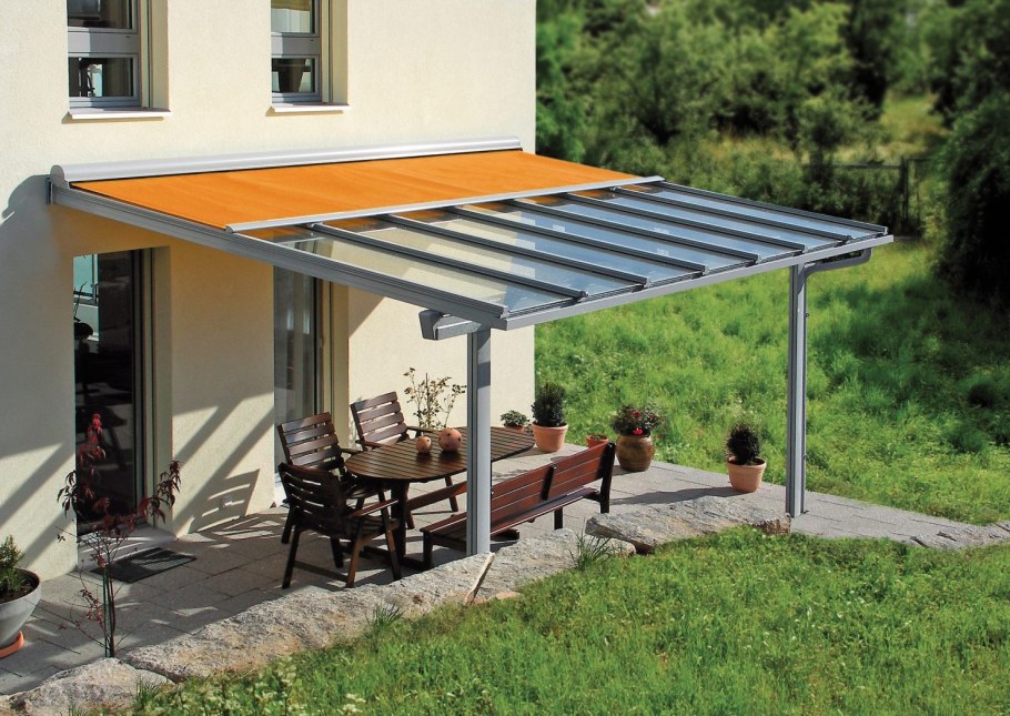 Терраса из металла