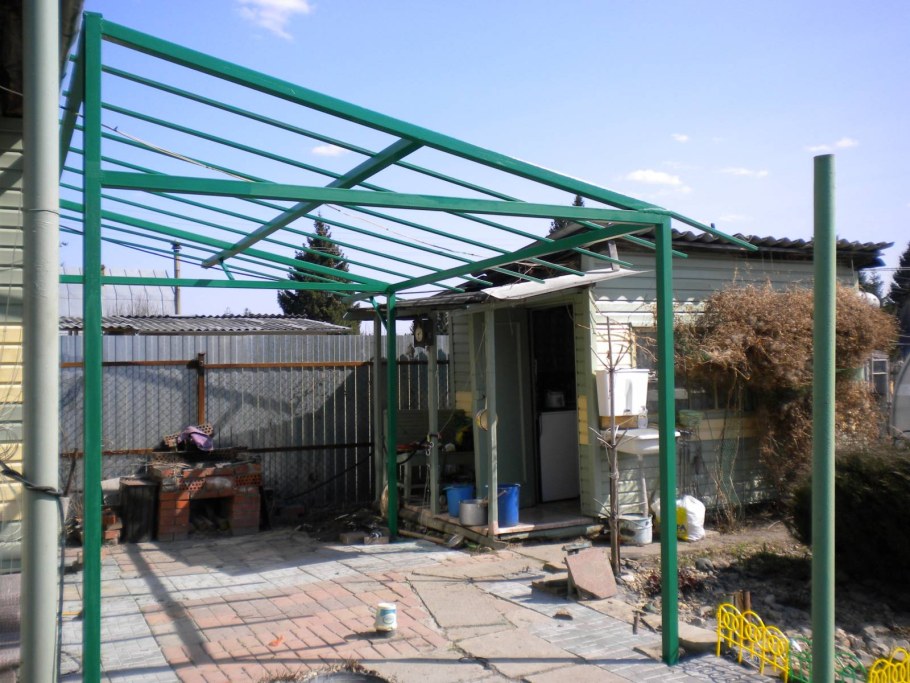 Веранда из поликарбоната