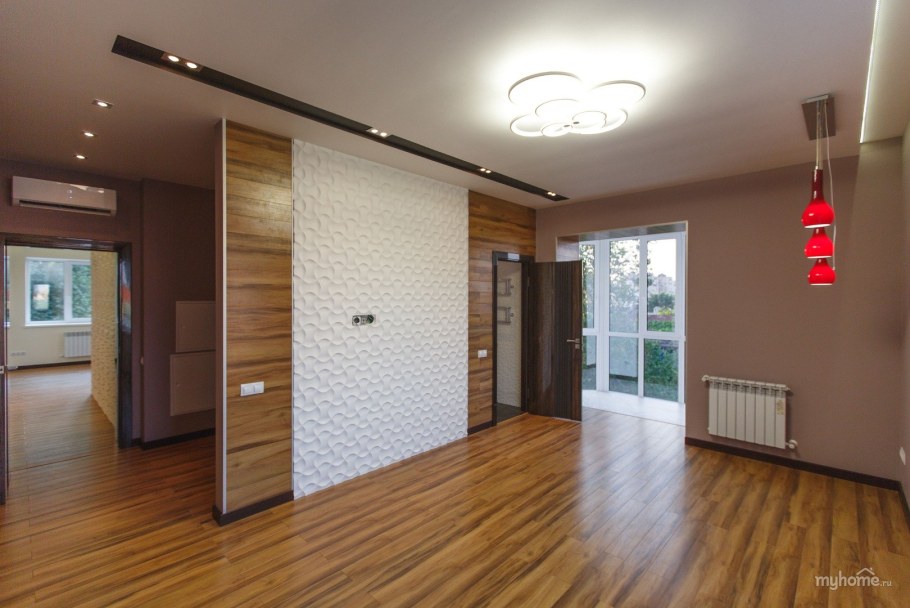 Отделка жилой комнаты