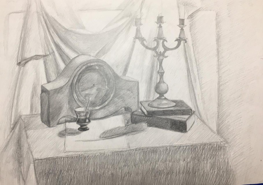 Этюд человека