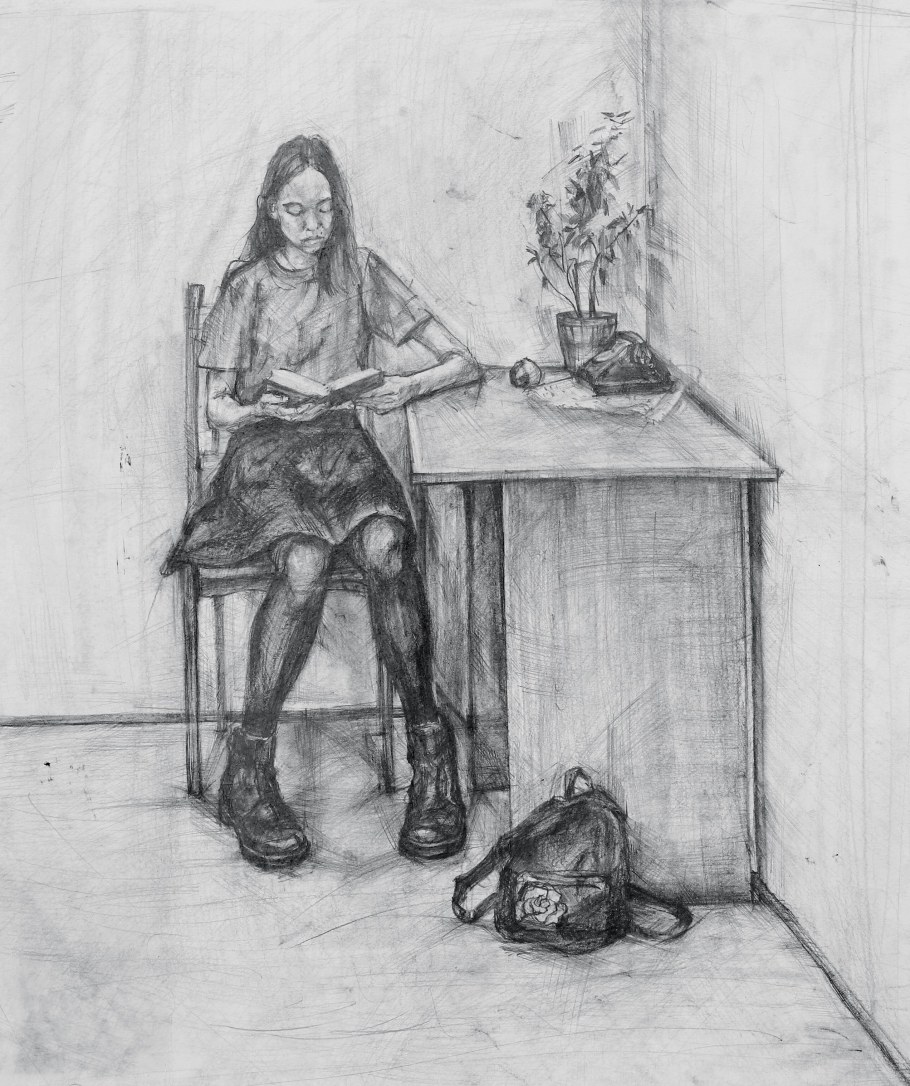 Натюрморт в интерьере рисунок