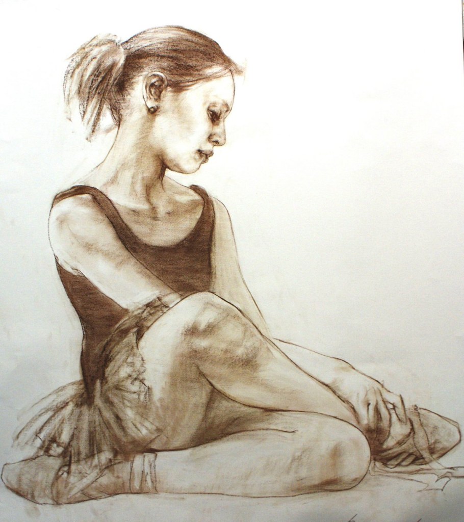 Карандашные Наброски людей