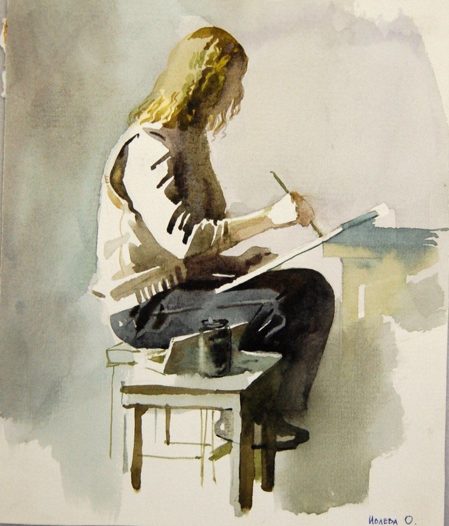 Зарисовки группы людей