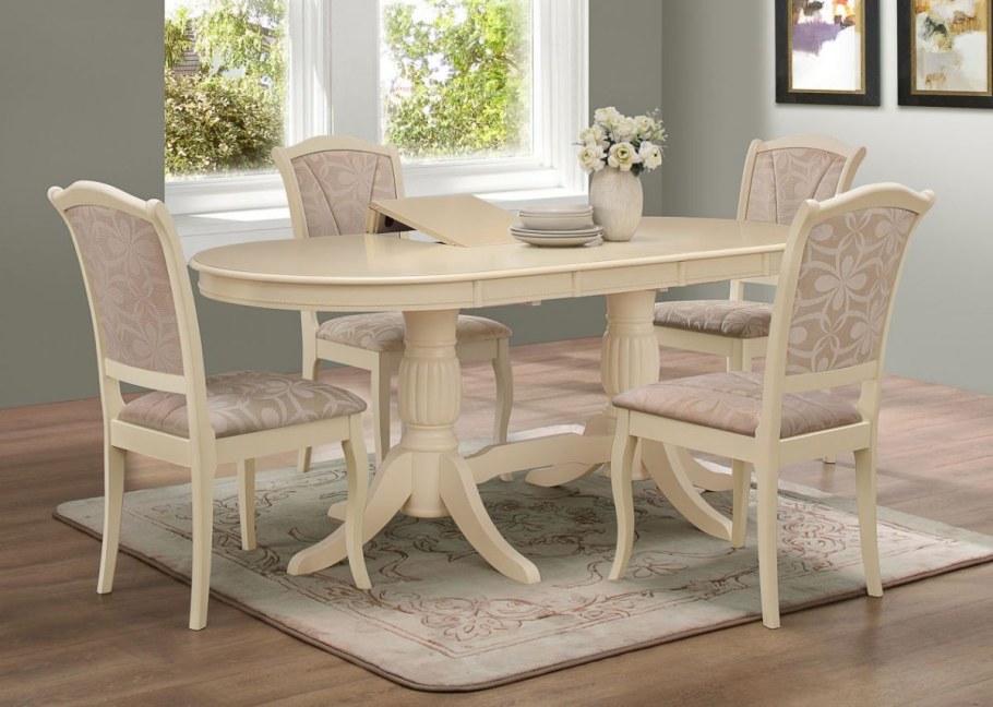 Стол обеденный Mik-2014t-900r Sommer Ivory