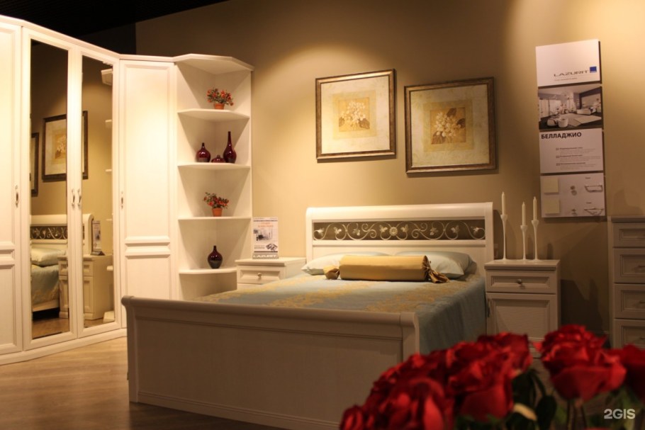 Мебель лазурит спальня Белладжио