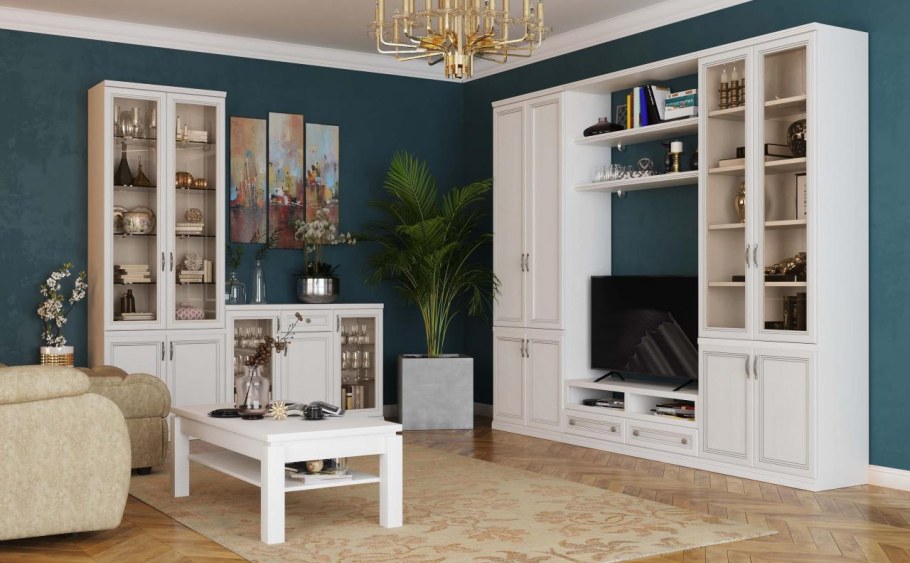 Гостиная Маргарет лазурит дуб Белладжио