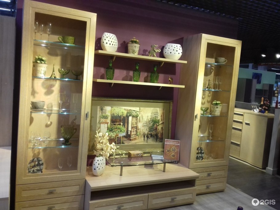 Шкаф-витрина Белладжио