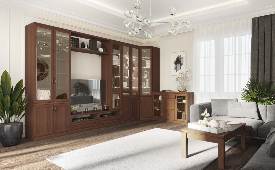 Лазурит спальня дуб Белладжио