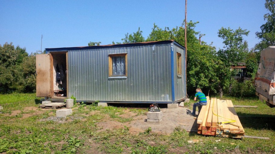 Бытовка в скандинавском стиле