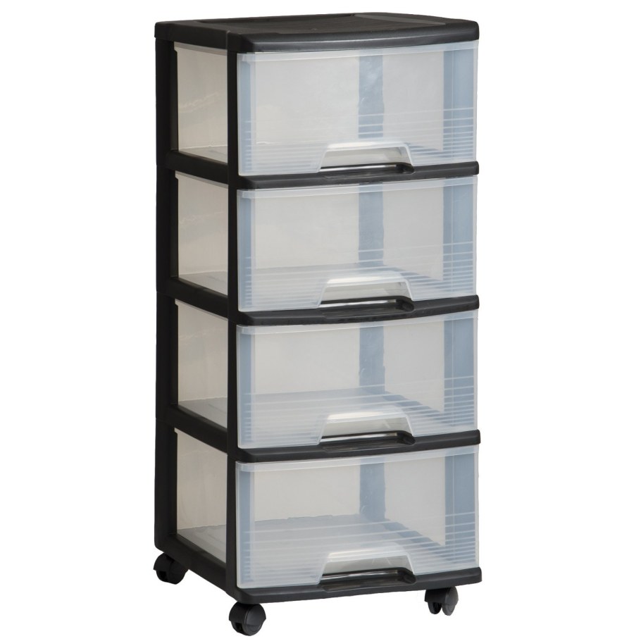 Комод, стеллаж 4 ящика 4x20l Curver