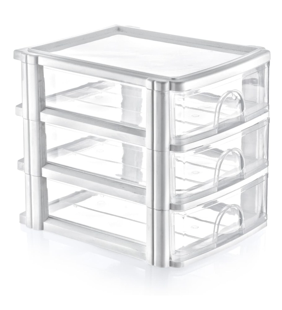 Комод пластиковый прозрачный