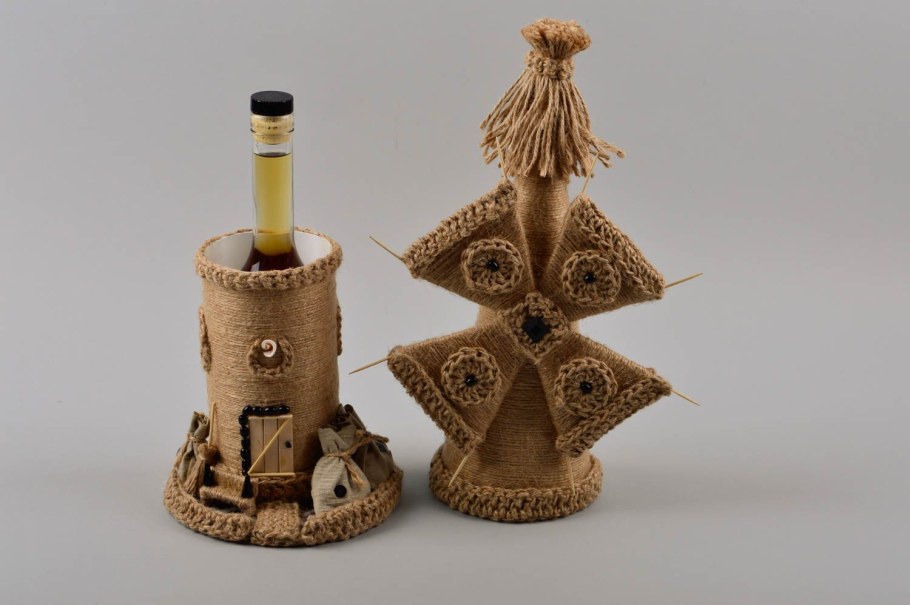 Декор бутылок