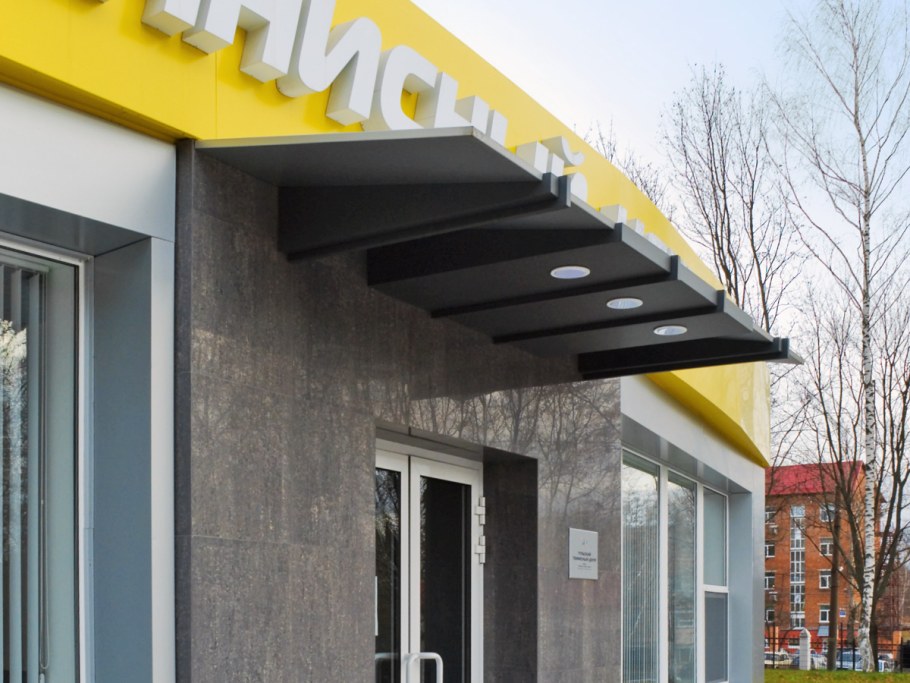 Металлокассеты/композит козырьки