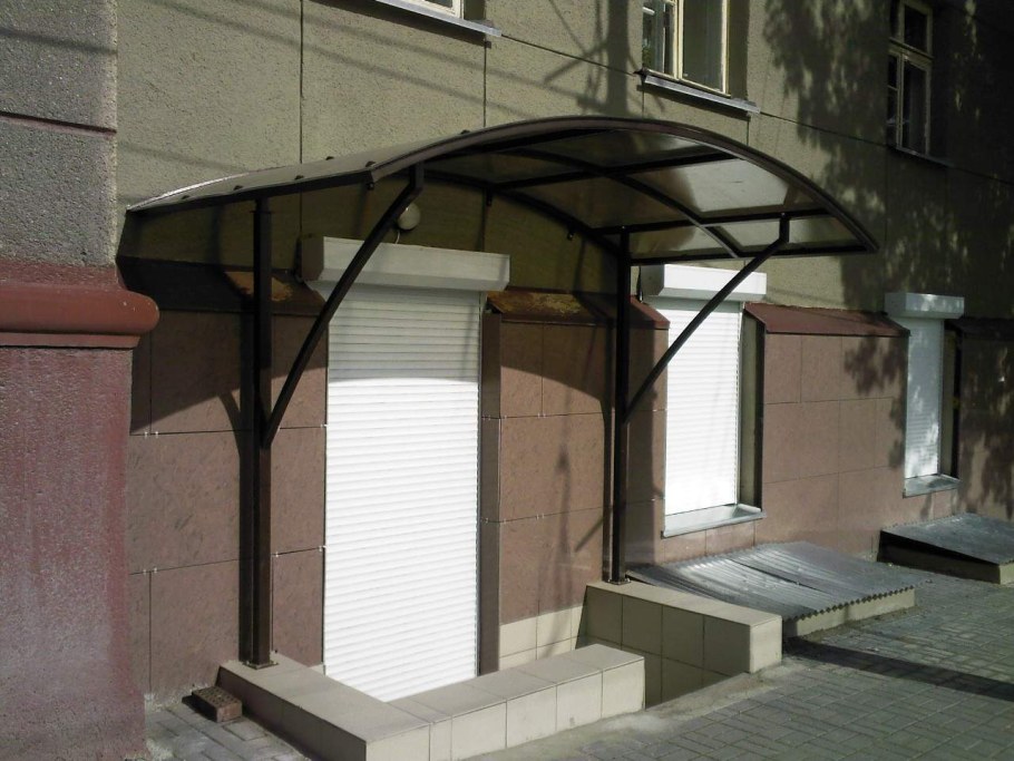 Подъездные козырьки