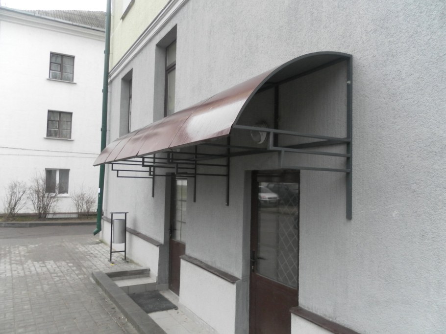 Кованые козырьки