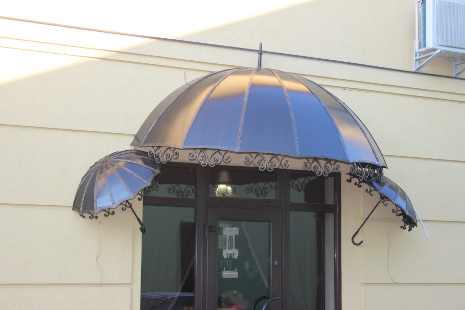 Обшивка козырька