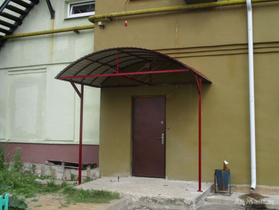 Козырьки из холодной ковки