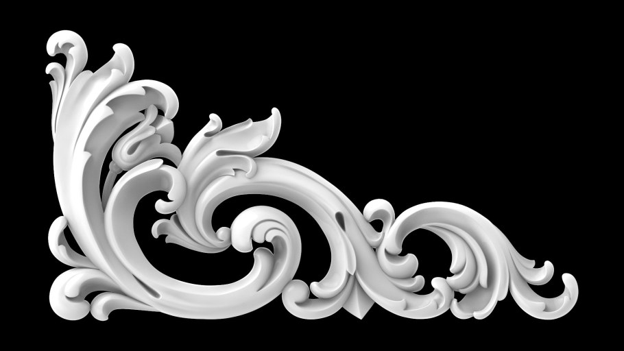 Орнамент Zbrush Alpha