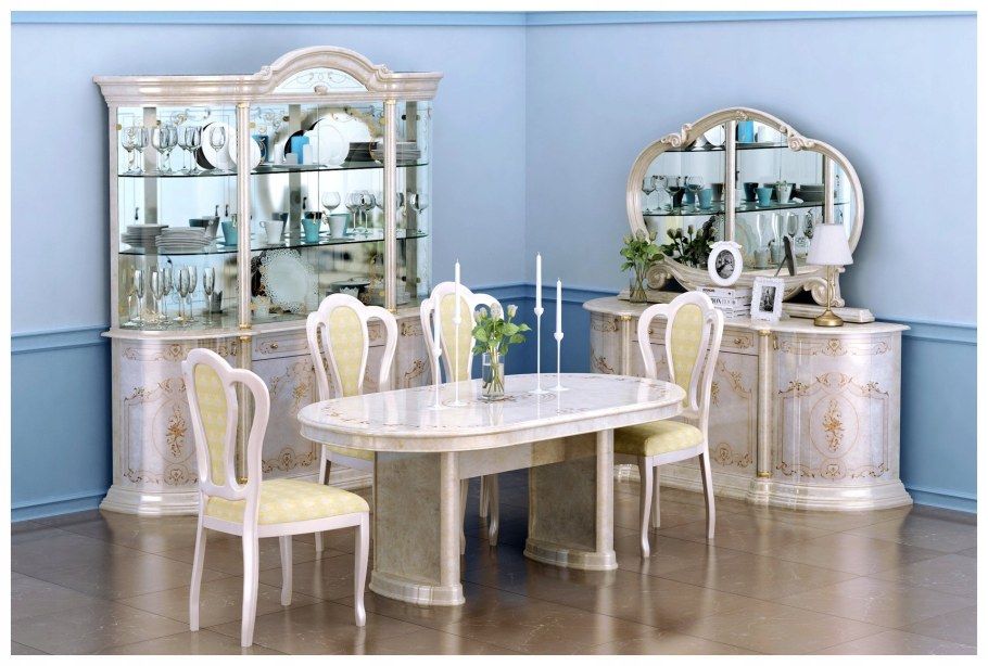 Диа мебель витрины роза