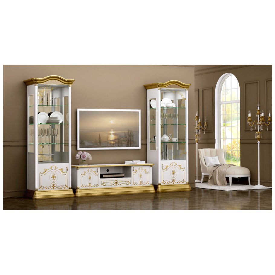 Витрина роза орех диа