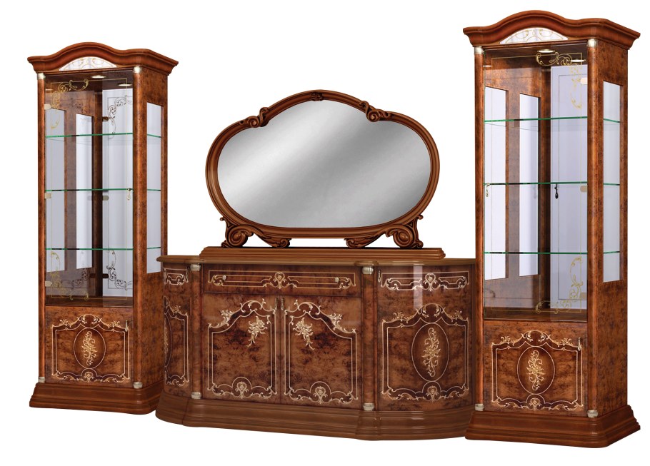 Гостиная роза махонь Интердизайн