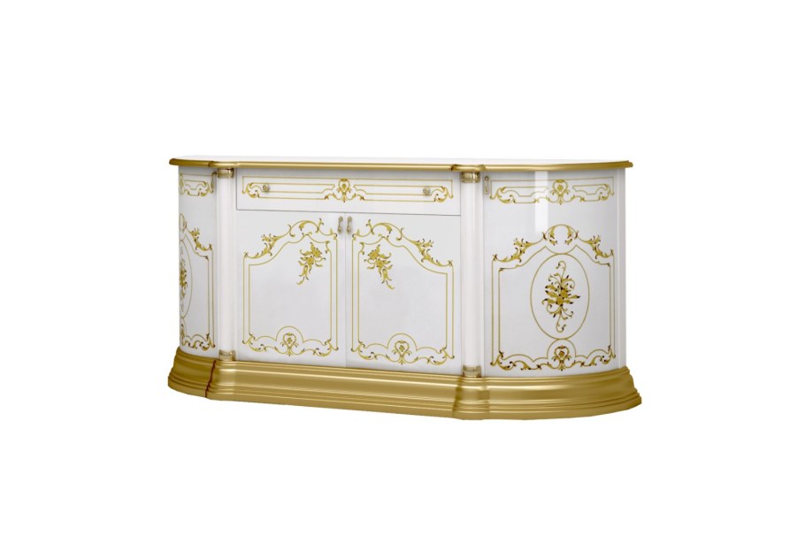 Витрина роза могано диа мебель