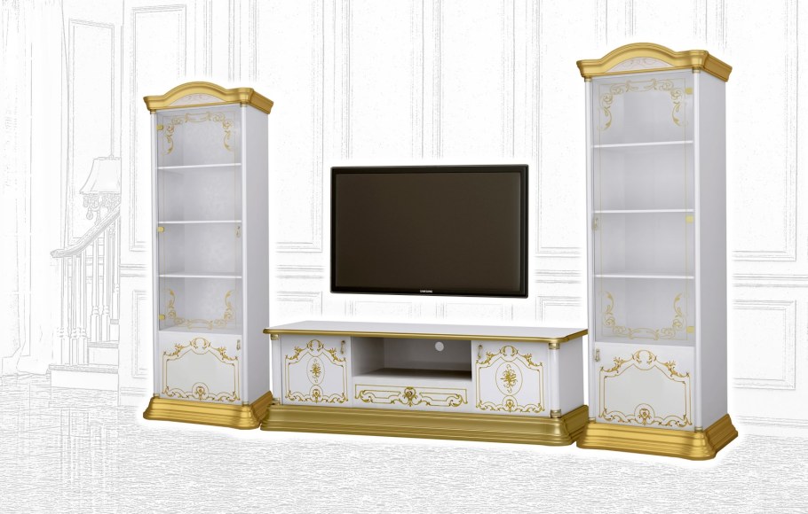 Гостиная роза махонь Интердизайн