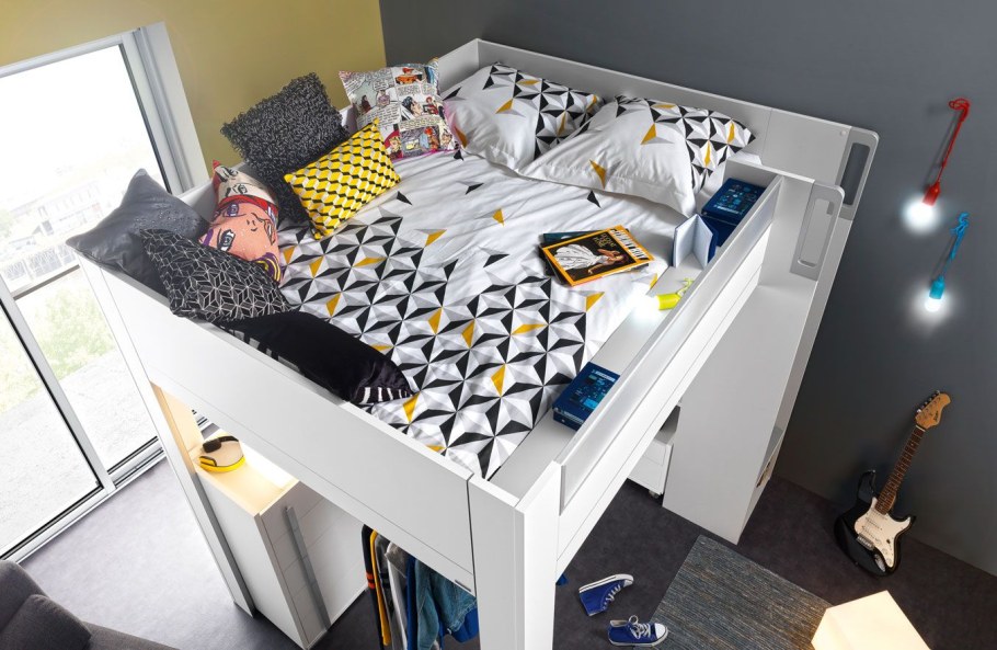 Кровать чердак 140х200 спальное место