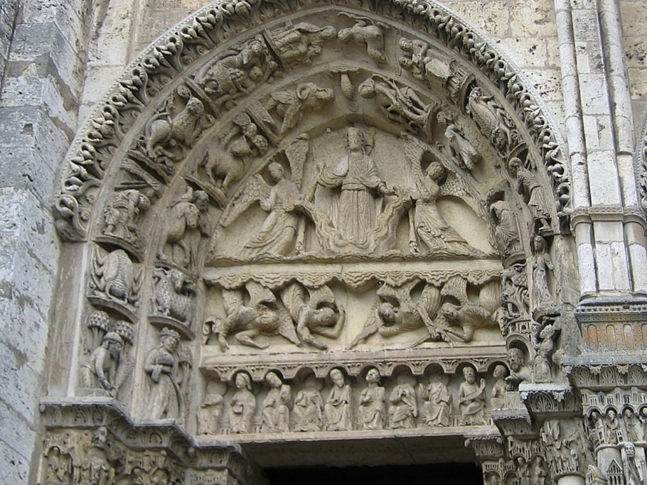 Сен Сернен в Тулузе тимпан