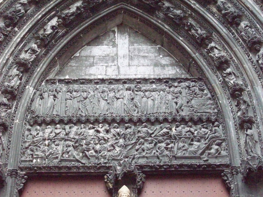 Тимпан собора сен-Лазар в Отене